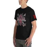 Image 4 of Short Sleeve Lex Lethal DK9 howling wolf T-Shirt