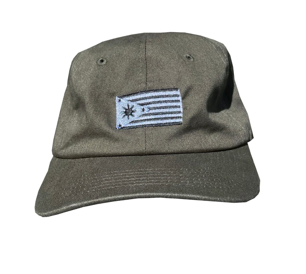 Image of Fil-am Dad hat Olive green