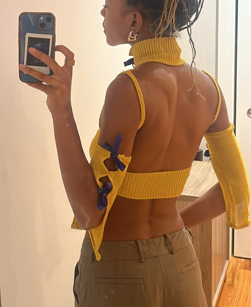 upcycled SUNNI tank top set
