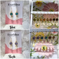 Image 1 of Gilded Gem Earrings