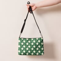 Image 2 of daisy dots green Crossbody bag