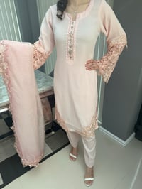 Image 2 of Peach lace