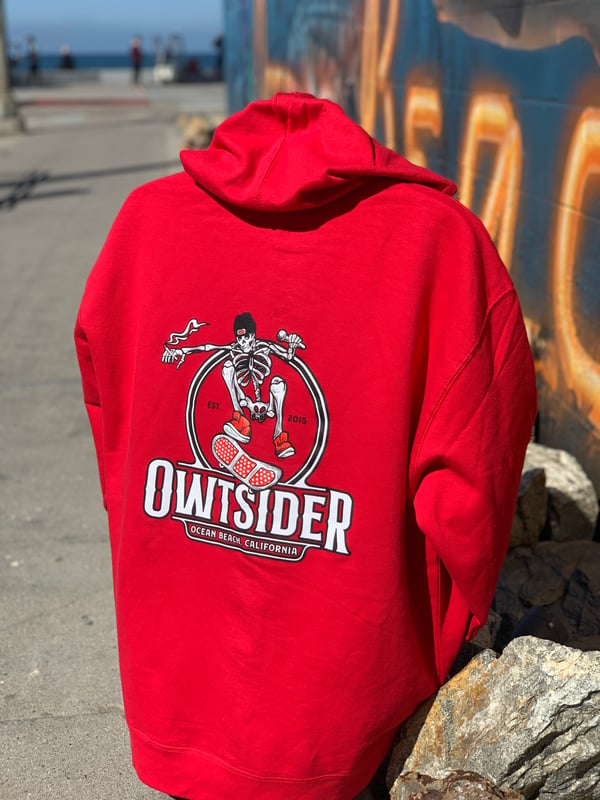 Image of Legacy hoodie (red)