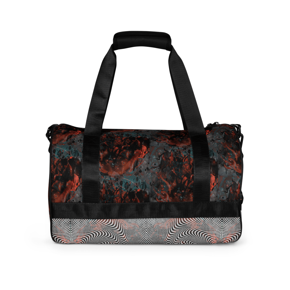 ego clothing works all-over print duffle/gym bag