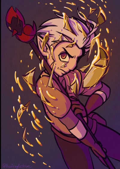 Image of Golden Guard TOH Print