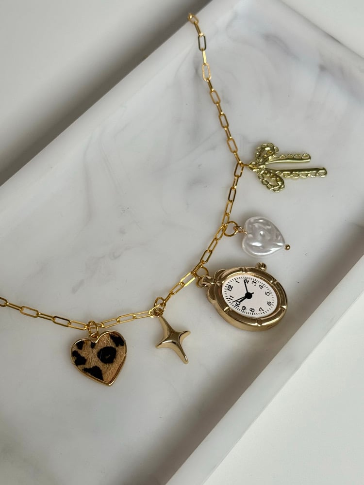 Image of Cool Girl Charm Necklace