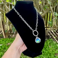 Image 1 of Stainless Steel Prism Pendant/Choker 