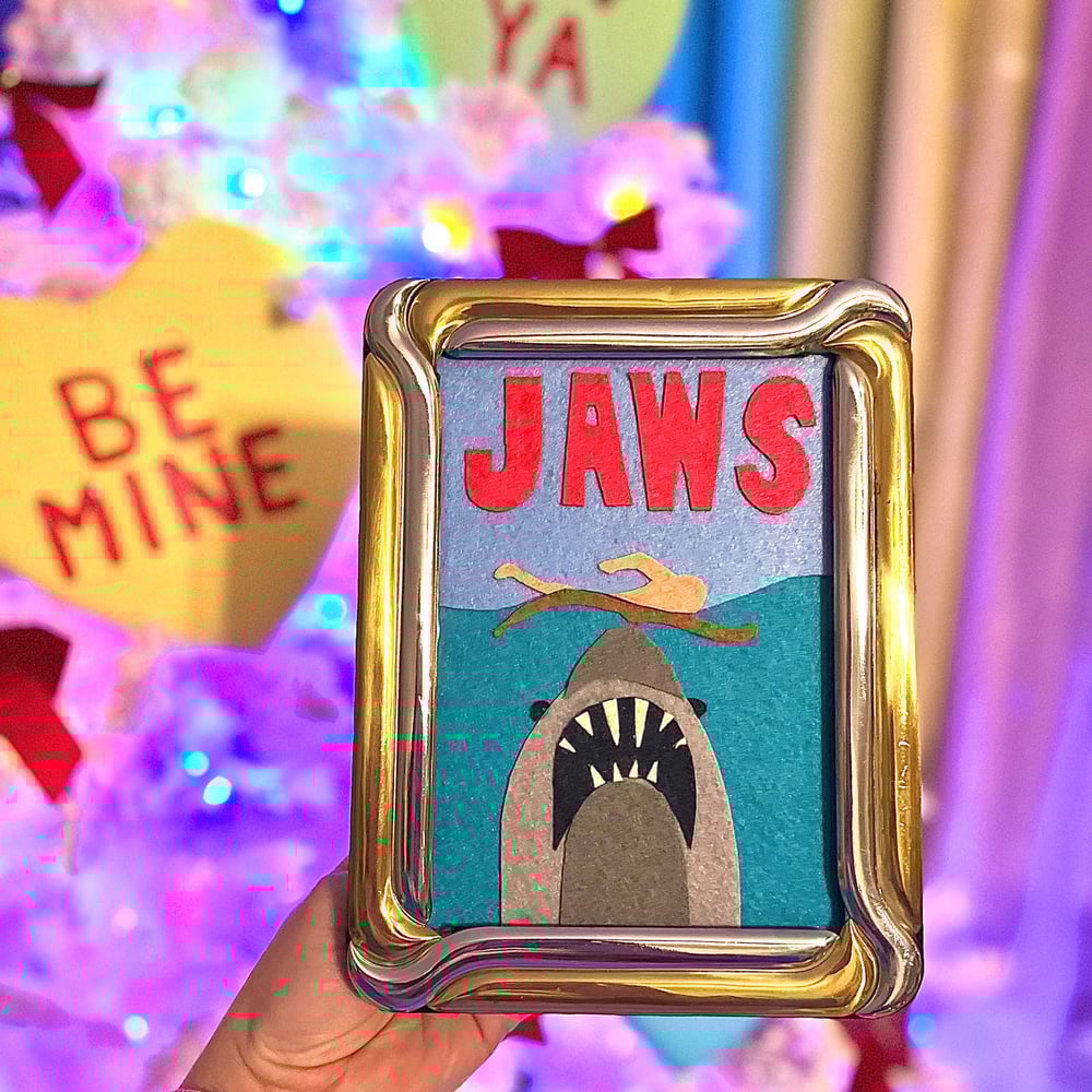 Image of Framed Felt 🦈 Art