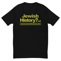 Image 1 of JewishHistory.wtf B Fitted Short Sleeve T-shirt