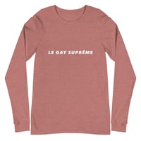 Image 4 of Le Gay Supreme long sleeve t-shirt