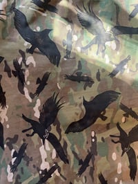 Image 5 of Large back printed crow camo 