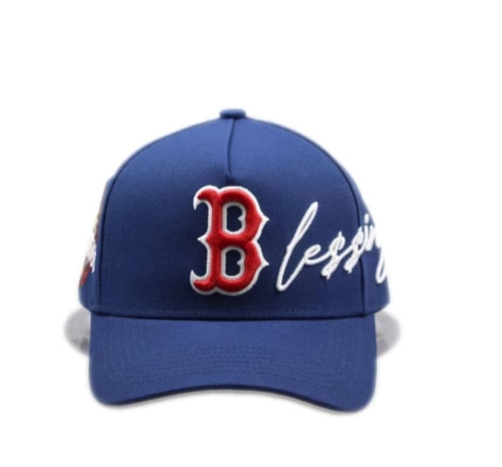 Image of BLE$$ING$®️ NAVY HAT