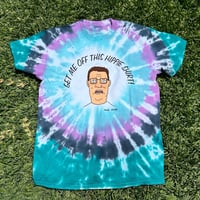 Image 1 of King of the Hill - Hank Hill Tie Dye Shirt