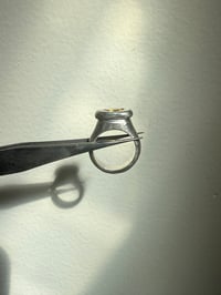 Image 2 of yellow sapphire topper ring 