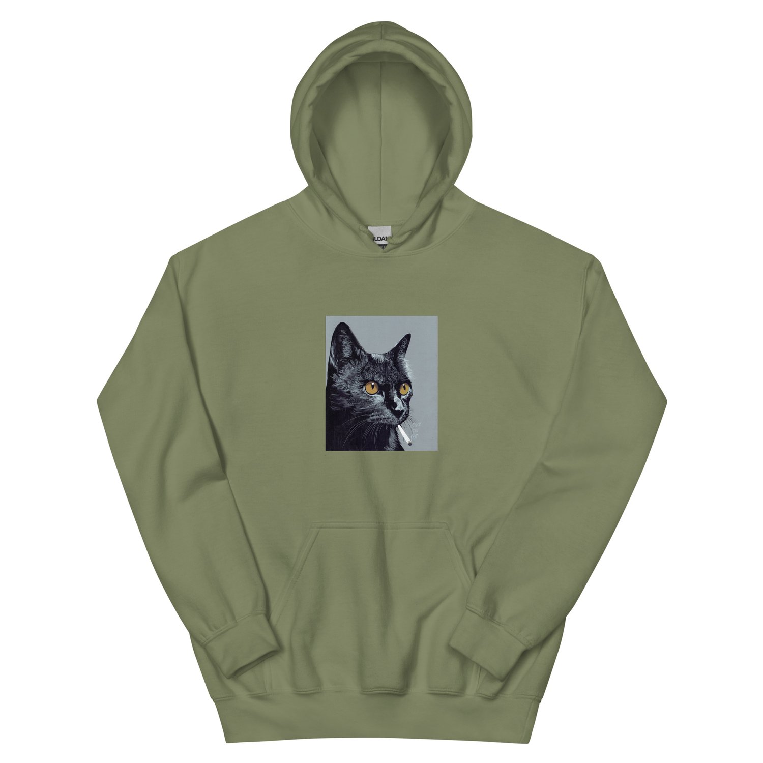 Image of FTS SMOKING CAT HOODIE