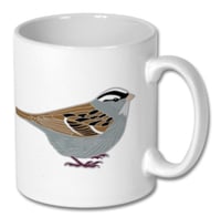 Image 4 of White-crowned Sparrow - No.131 - UK Birding Series