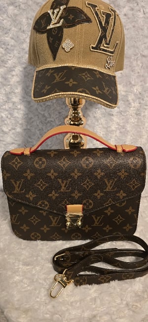 Image of LuV Crossbody with matching hat