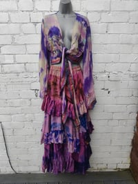 Image 1 of Wanderlust maxi skirt / bandeau Dress Pink sunset