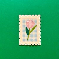 Image 1 of Sticker Timbre Tulipe