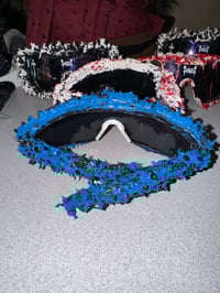 Image 3 of BLUE kRYSTAL SHADES 