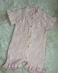 Waffle Summer Knit Jumpsuit 