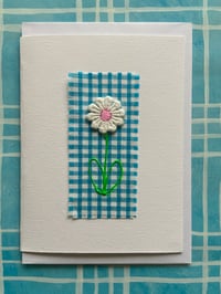Image 1 of Daisy and Blue Gingham 
