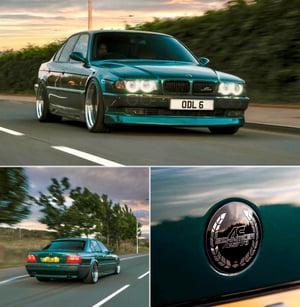 Image of KUWTB Kustoms E38 740i Vermont Green by @MyCarsMyWay