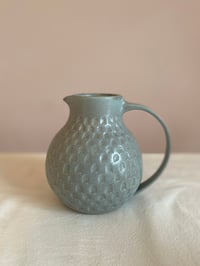 Image 1 of Large carved jug - grey