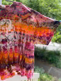Image 3 of 3XL Godzilla Be Gay Do Crime Tie Dye Shirt M15