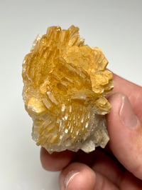 Image 6 of Golden Hunan Calcite UV Specimen | China #2997
