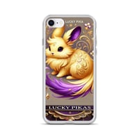 Image 1 of Clear Case for iPhone® Golden Lucky Pika Inspired By Pikaboss