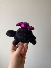 Image 1 of Black Turtle With Candy art plushie - Over The Garden Wall - Made To Order