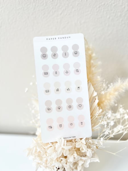 Image of Hobonichi Icon Tabs