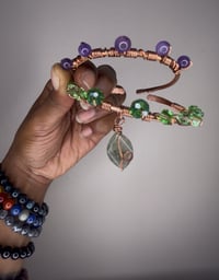 Image 2 of Studded Copper Bangle