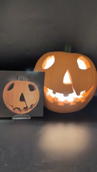 Image 3 of A5 1978 Halloween pumpkin print 