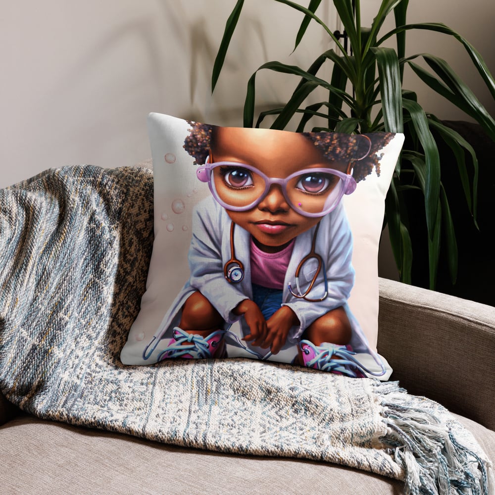 Image of Little Doctor - Premium Pillow