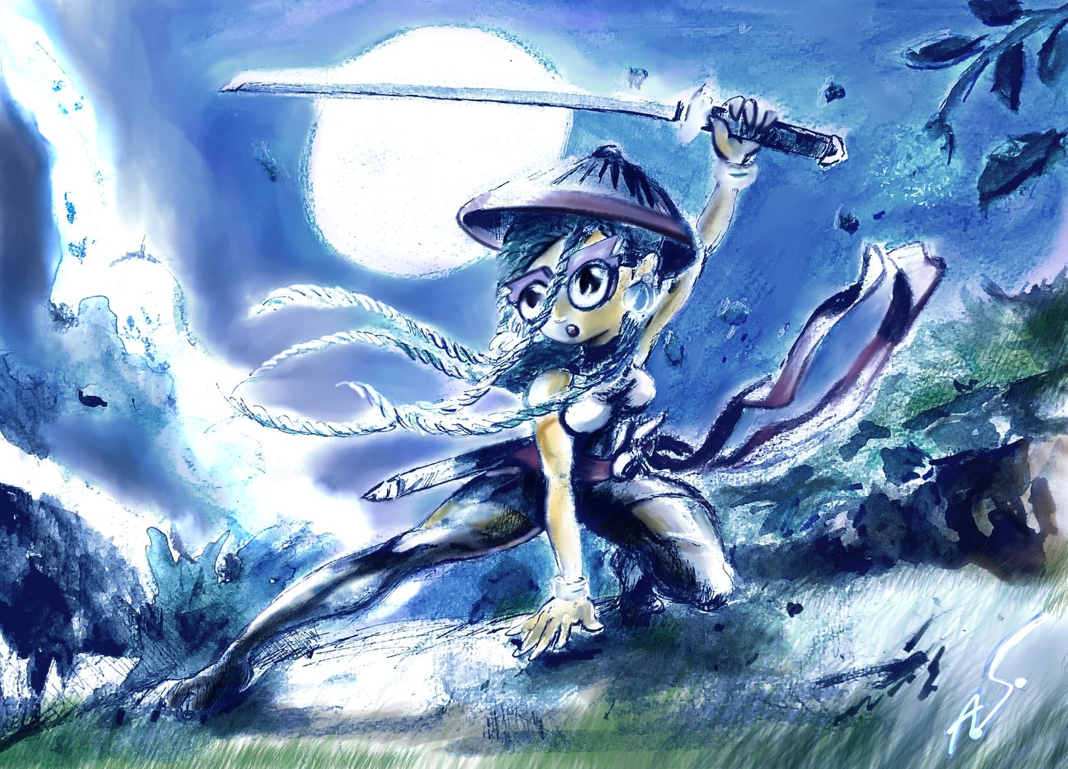 Image of SolForce- Llanet’s Katana Dream