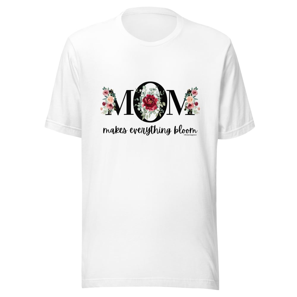 Image of Mom Blooms Unisex t-shirt