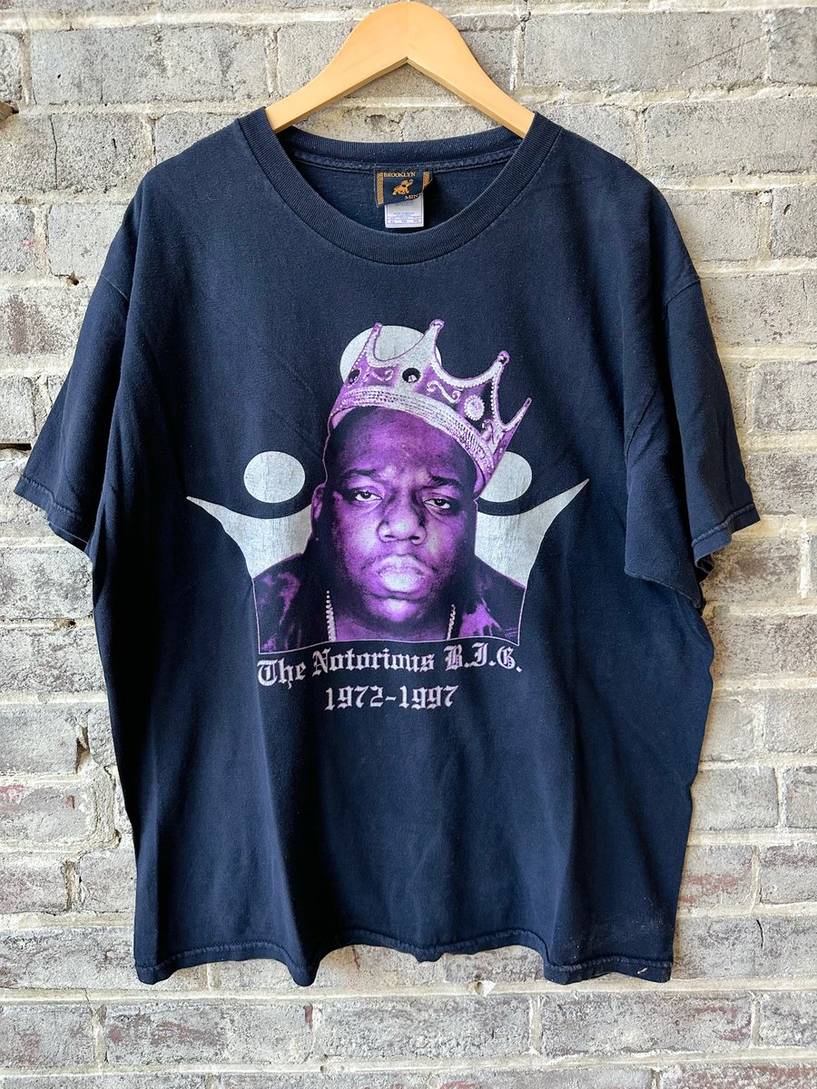 Image of 2005 Brooklyn Mint NOTORIOUS B.I.G. Memorial Tee, SIZE: XL