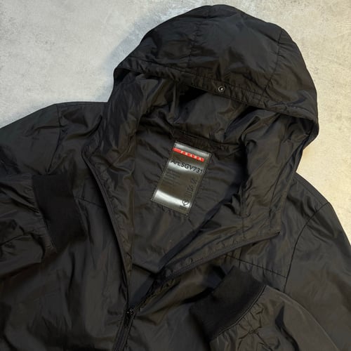 Image of 2000s Prada Sport Nylon Hooded Jacket, size large 