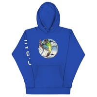 Image 2 of Quarter Pipe: Park Rat Series Hoodie [2-Color Options]
