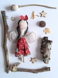 Image 2 of Christmas Fairy, the red dress 