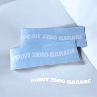 Image 1 of WAVY POINT ZERO GARAGE STICKER