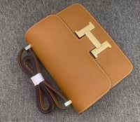 Image 2 of Herm Side Bag - Tan