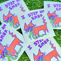 Image 1 of Step on Snek Sticker