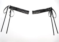 Image 2 of Two-row garter with lacing and piercings