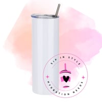 Flat Edge Skinny Tumbler