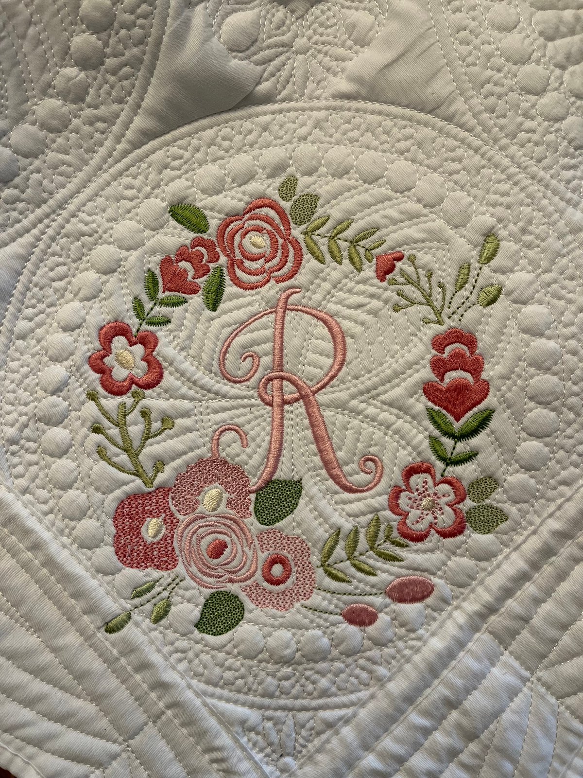 Heirloom Quilted Nursery Florence Riesen Quilting Pour Le CD