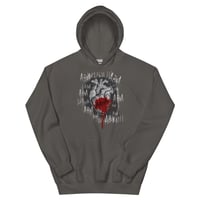 Image 1 of Officially licensed Leigh Rivers Psychotic obsession Aria heart Unisex Hoodie