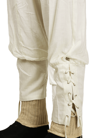 Image of ÆNRMÒUS - Landgraves Stocking Pants (White)